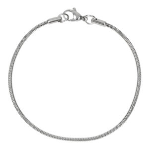 BRANSOLETKA SNAKE (SREBRNA) 2MM