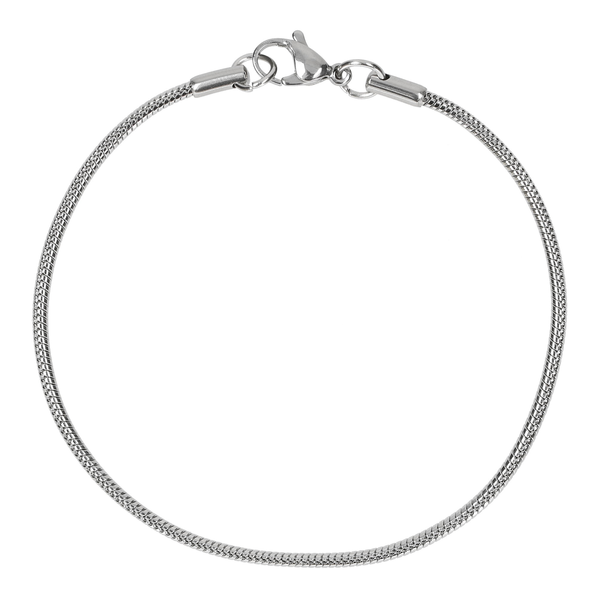 BRANSOLETKA SNAKE (SREBRNA) 2MM