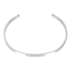 BRANSOLETKA CUFF ( SREBRNA ) 4MM